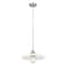 Z-Lite Paloma Pendant, 1-Light, 14 In.W x 6.25 In.H, Brushed Nickel/Gloss Opal 820P14-BN - alternate 7